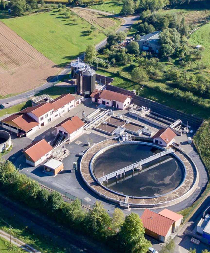 ZAK Kläranlage im Kahlgrund von Pro-Entec betreut.