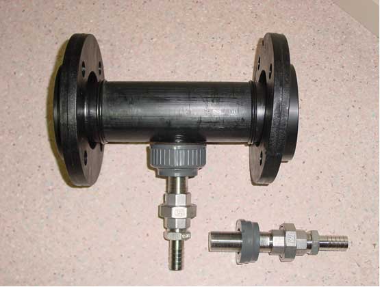 ENTEC® - Mischstrecke  mit Wechseldüse